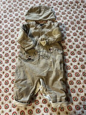 Bowen & Wright Set Double Layer Jumpsuit Bunting Camping Size 12 months